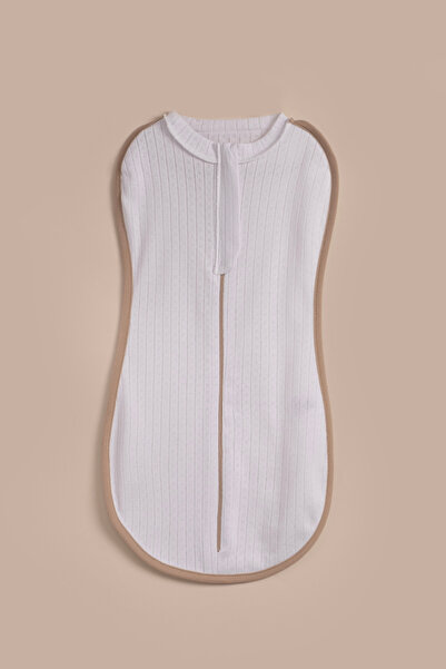VAUVA 100% Cotton Breathable Baby Swaddle Sleeping Bag with Zipper