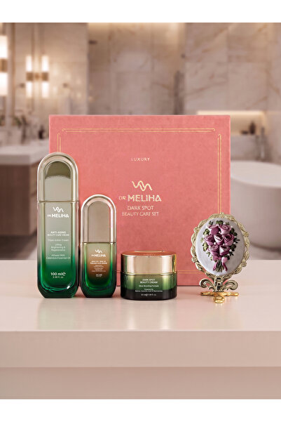 Dr. Meliha Leke Karşıtı Set (Leke Karşıt Kremı + Yaşlanma Karşıtı Krem + Peel...