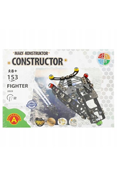 ALEXANDER Set constructie, Alexander, Metal, Multicolor, 153 piese
