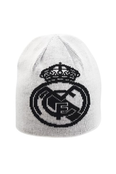 Real Madrid Căciulă de iarnă reversibilă RM5GO2, oficială, unisex, acril.
