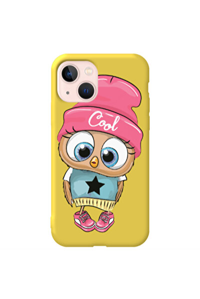 Other Apple iPhone 13 Cool Star Yellow Colored Silicone TPU Θήκη