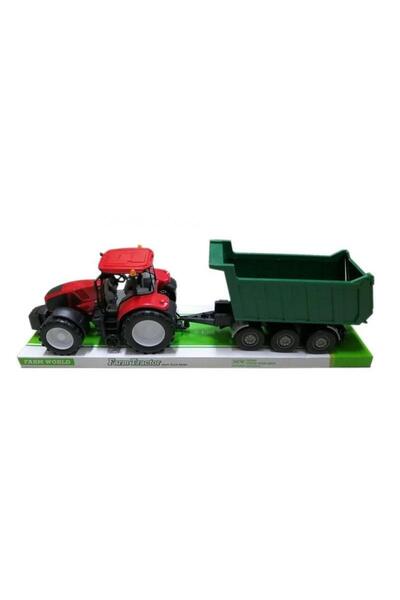 OEM Tractor agricol cu accesorii - Macyszyn Toys, model 188x672 mm