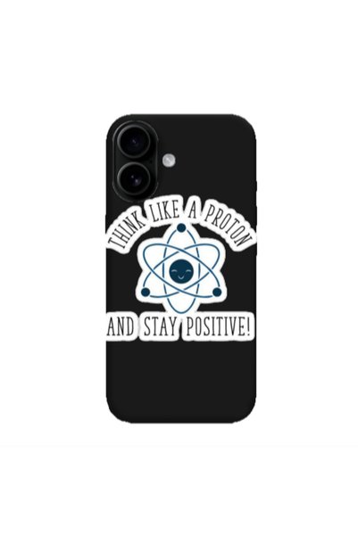 Other Apple Iphone 16 plus Positive Black Colored Silicone TPU Θήκη