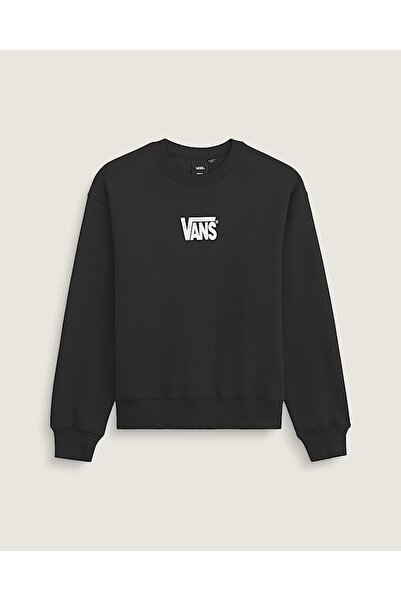 Vans Stretch Logo Crew Men's Black/White Sweatshirt