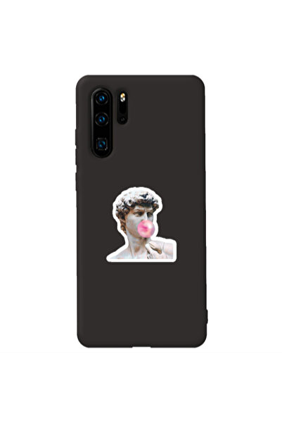 Other Huawei P30 Pro Bubble Black Colored Silicone TPU Θήκη