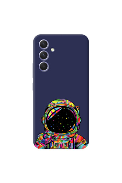 Other Samsung A56 Astronaut 209 Dark blue Colored Silicone TPU Θήκη