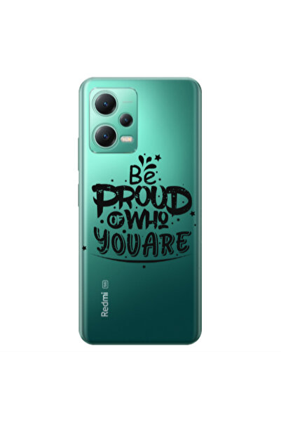 Other Xiaomi Redmi Note 12 Pro 5G Be proud of who you are Transparent Silicon...
