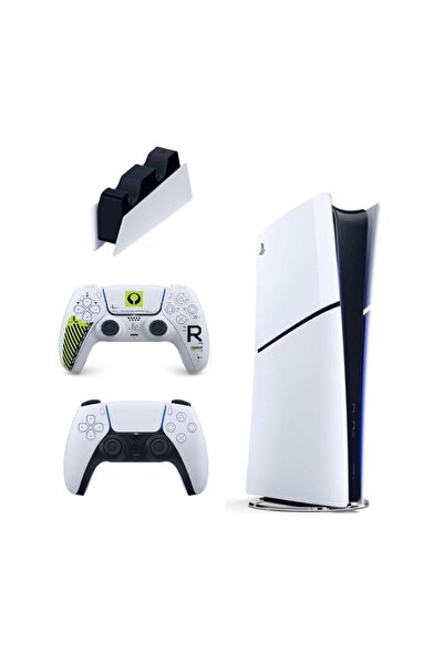 Sony Playstation 5 Slim dijital 1TB + 2.kol Dualsense Maraton + PS5 Şarj İsta...