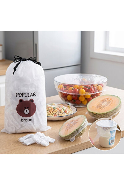 100LÜ Yemek Bonesi & Tabak, Tencere, Yiyecek Kullanımına Uygun
