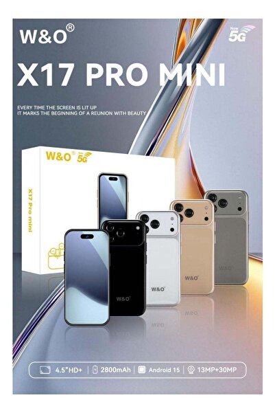 W&O X17 PRO Mini Mobile Phone Android Quad Core Mobile Mini Smartphone Ultra ...