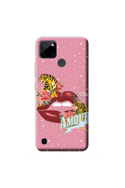 Other Realme C25Y Amour Pink Colored Silicone TPU Θήκη