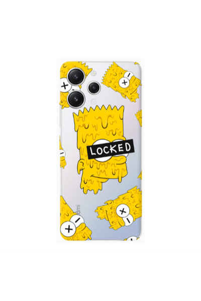 Other Xiaomi Redmi 12 Bart Simpson Transparent Silicone TPU Θήκη