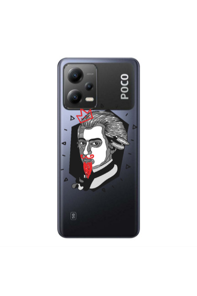 Other Xiaomi Poco X5 Bearded Transparent Silicone TPU Θήκη