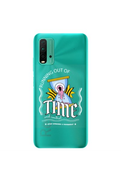 Other Xiaomi Redmi 9T Running out of time Transparent Silicone TPU Θήκη