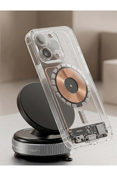 Ikon Dual Suction Magnetic Phone Holder for Car and Desk with 360 Degree Rota...