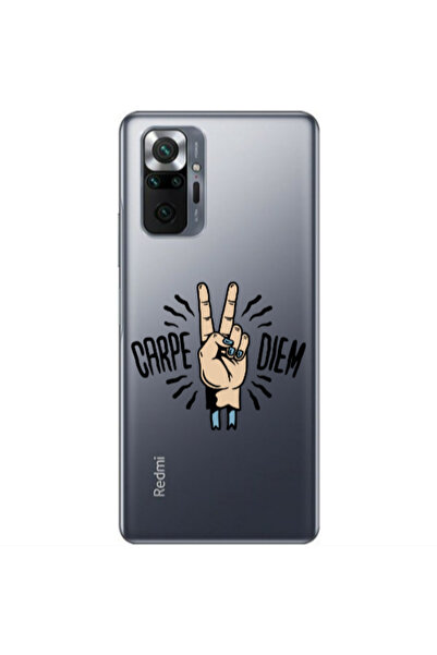 Other Xiaomi Redmi Note 10 Pro 4G Carpe Two Diem Transparent Silicone TPU Θήκη
