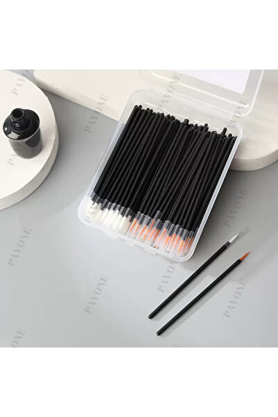 Pavone 50 Adet Kutulu Tek Kullanımlık İnce Uçlu & Kalın uçlu Eyeliner ve Kalı...