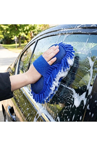 shopwave Microfiber Car Wash Glove – Thick Sponge Car Cleaning Cloth, Car Was...