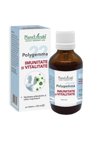 Plantextrakt Polygemma 22 (Imunitate si Vitalitate) 50ml