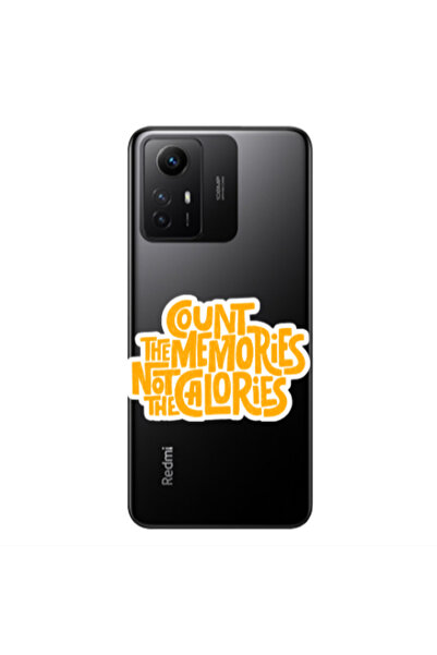 Other Xiaomi Redmi Note 12s Count the memories not the calories Transparent S...