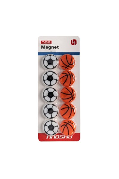 MC Micostore Magneti pentru tabla Y-3510, minge fotbal/baschet, diametru 30mm...