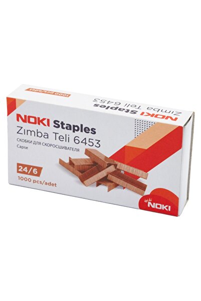 MC Micostore Capse Noki 6453, 24/6, 30 coli, auriu, set 1000 buc