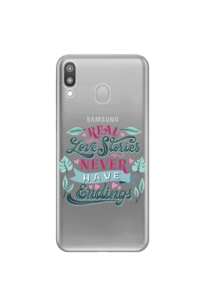 Other Samsung M20 Love Stories Transparent Silicone TPU Θήκη