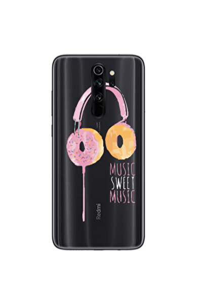 Other Xiaomi Redmi Note 8 Pro Donut earphone Transparent Silicone TPU Θήκη