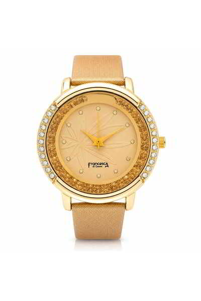 Watch Ceas pentru femei, Casual, Francesca di Geneva, Crem, FF438