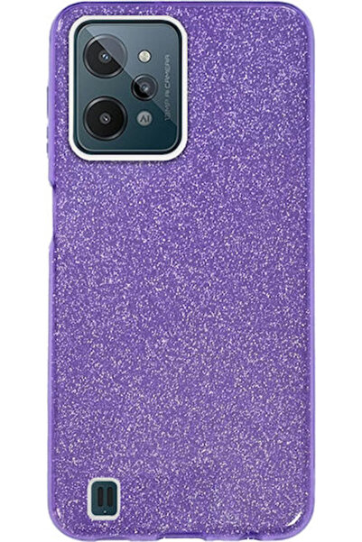 Other Σονίκ Λαμπερή Πίσω Θήκη Σιλικόνης Μωβ (Realme C31)