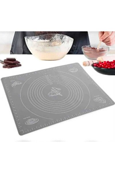 AYS DEKOR Quality Silicone Dough Rolling Mat with Scale 45*65cm
