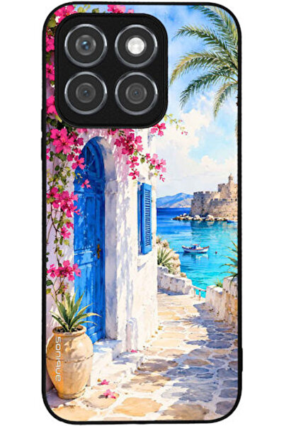 Other Θήκη Σονίκ Σειρά Μούσα Ελληνικών Νησιών Honor X8b Σοκάκι Ρόδου