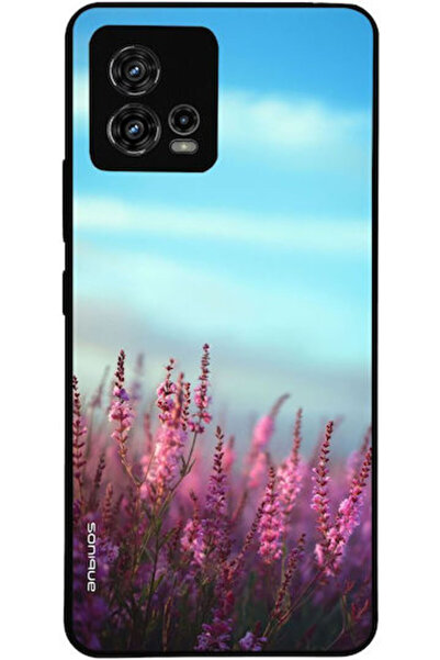 Other Σονίκ Λιλά Θήκη Πλάτης Σιλικόνης (Moto G72)