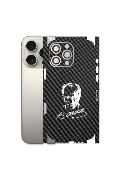 Kapps Iphone 16 Pro Max ile Uyumlu Bumper Serisi Premium Kaplama 360