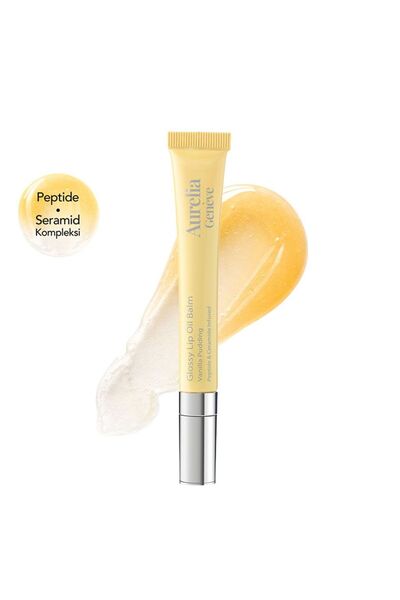 Aurelia Probiotic Skincare AureliaGeneve-Vegan Glossy Lip Oil Balm Peptide & ...