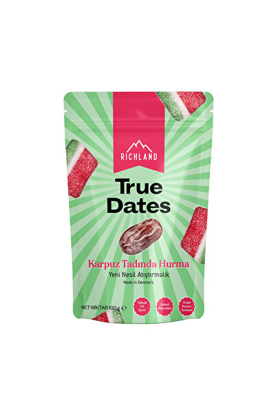 Richland True Dates Karpuz Tadında Hurma 100 G
