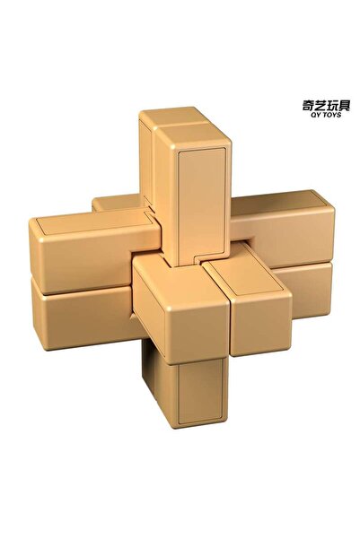 QY TOYS Puzzle Kong Ming Lock, Șase Rădăcini