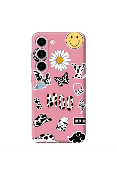 Other Samsung S23 Plus Find Yourself 6 Pink Colored Silicone TPU Θήκη