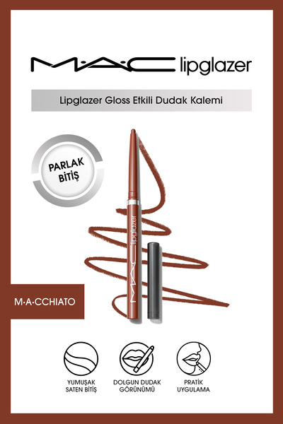 M.A.C Lipglazer Gloss Etkili Dudak Kalemi - M·A·Chiato