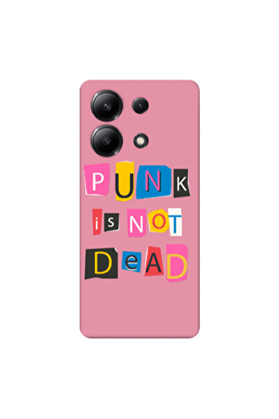 Other Xiaomi Redmi Note 13 4G Punk is not Dead Pink Colored Silicone TPU Θήκη