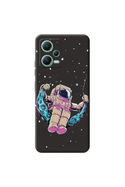 Other Xiaomi Redmi Note 12 Pro 5G Astronaut swinging on the moon Black Colore...