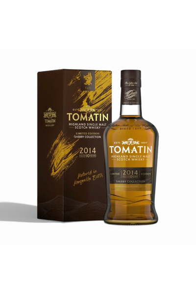 Aberlour Whisky Tomatin Sherry Manzanilla Butts 10 Ani 46% 0.7L