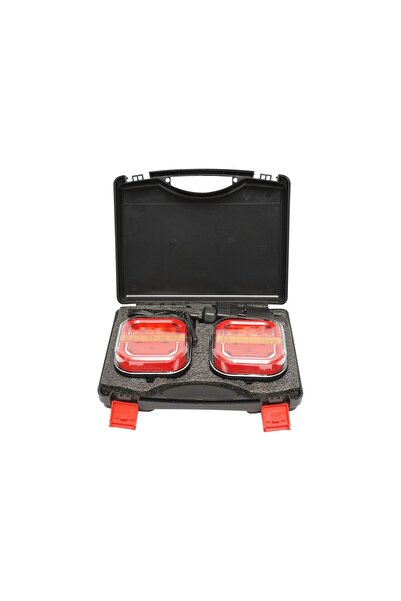 Breckner Germany Set lampi remorca LED 12-24V cu magnet si control wireless, ...