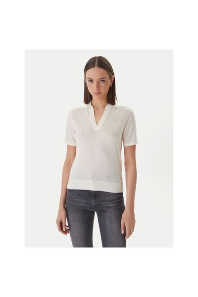 Guess Polo de damă W6GR03Z0583 Crem