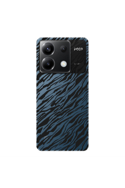 Other Xiaomi Poco X6 5G Black zebra Transparent Silicone TPU Θήκη
