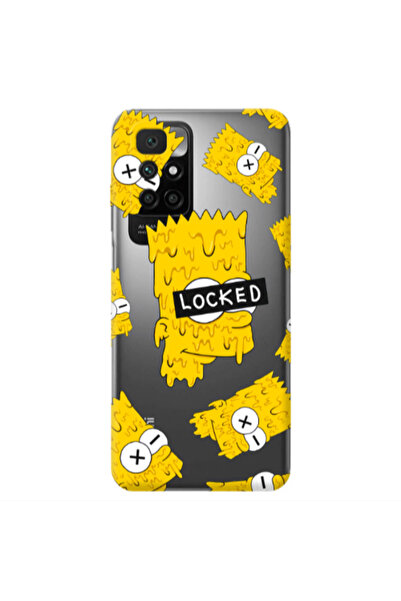 Other Xiaomi Redmi 10 2022 Bart Simpson Transparent Silicone TPU Θήκη