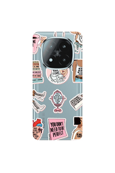 Other Xiaomi Redmi Note 14 Pro + 5g Everything will be okay Transparent Silic...