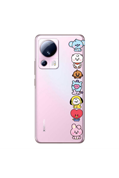 Other Xiaomi Mi 13 Lite Lovely animals Transparent Silicone TPU Θήκη