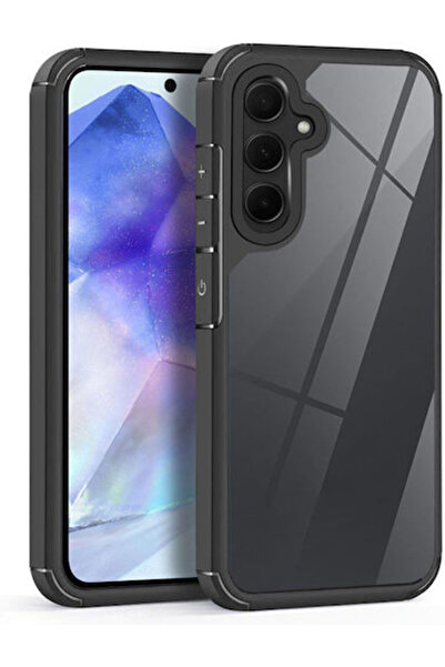 OEM Πίσω Κάλυμμα Σιλικόνης / Πλαστικό Μαύρο (Galaxy A55) Κωδικός: 01SAM4663
