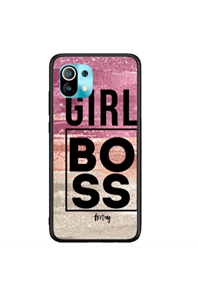 Other Xiaomi Mi 11 Lite Girl boss friday Black Glossy Θήκη
